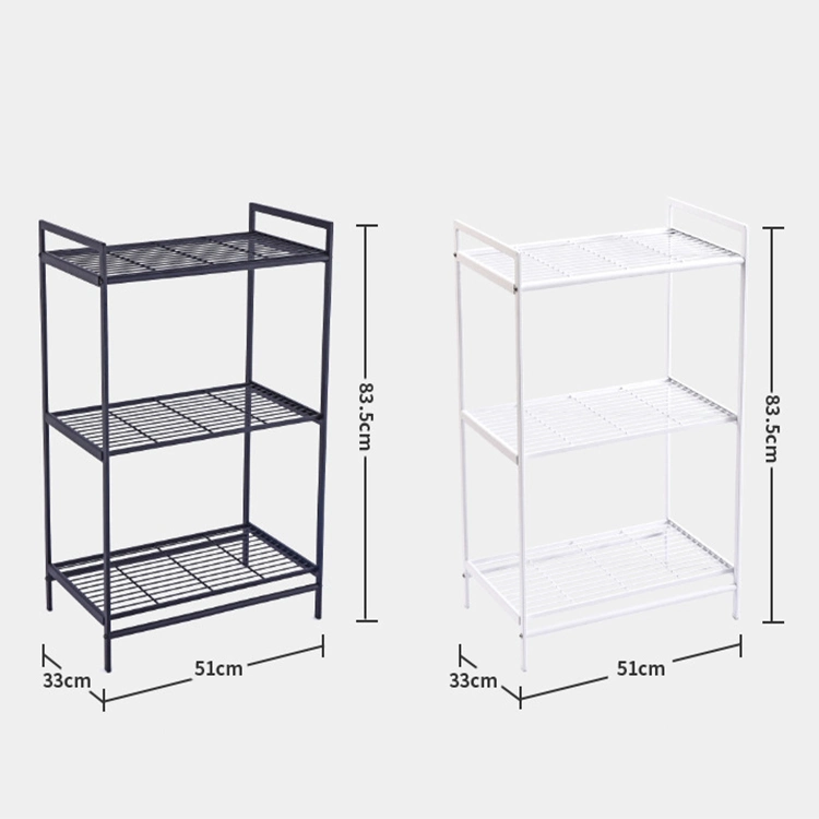 Multifunctional Microwave Oven Frame Floor Type Receives Store Content Frame Adornment Frame