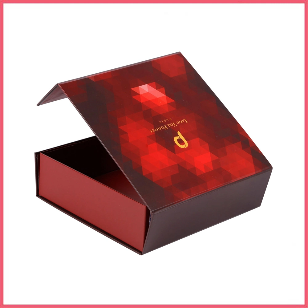 Printed Cardboard Custom Collapsible Gift Boxes Folding Paper Box Packaging Box Accept Custom Logo Printing