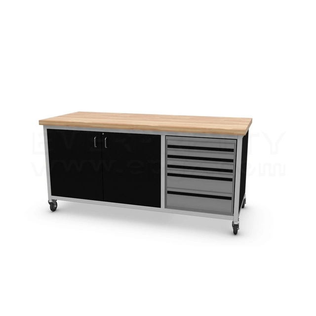 Hospital Wholesale/Supplier Bio Steel C-Fram Central Furniture Lab Table Equipment with Sink