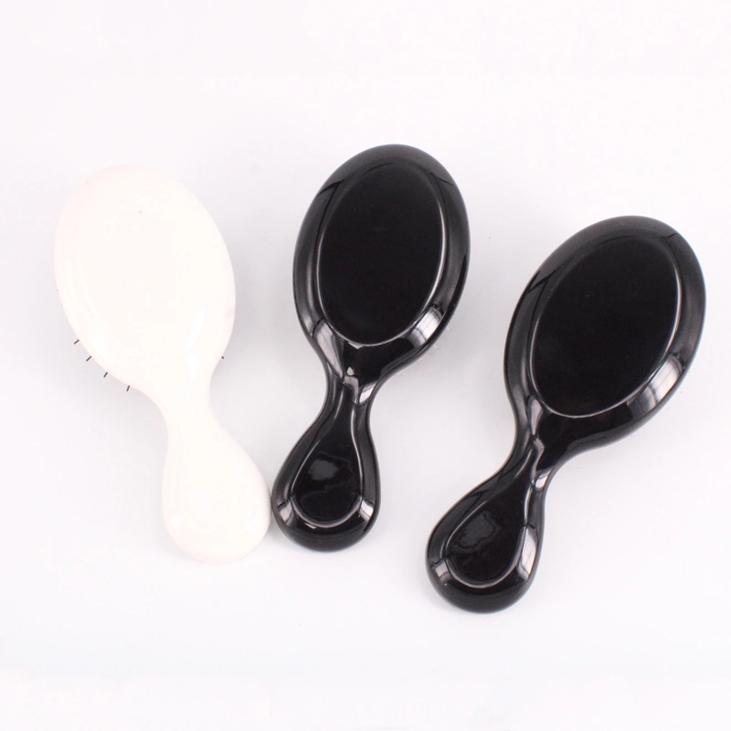 Hairdressing Tools Manufacturer Professional Nylon Bristle Mini Hair Brush Custom Logo