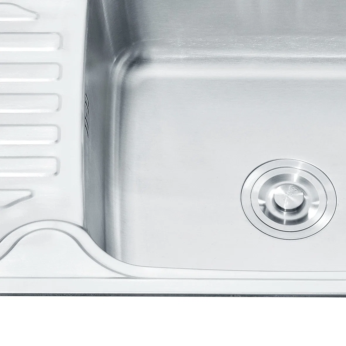 Factory Sale Restaurant Commercial Stainless Steel Water Sink Kitchen Sink Drain Board