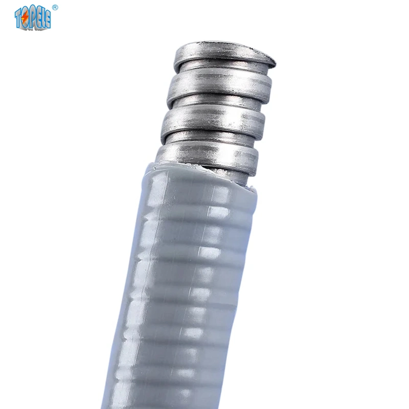 3/8"-4" apretado líquidos de alta calidad de acero de metal flexible recubierto de PVC Conduit