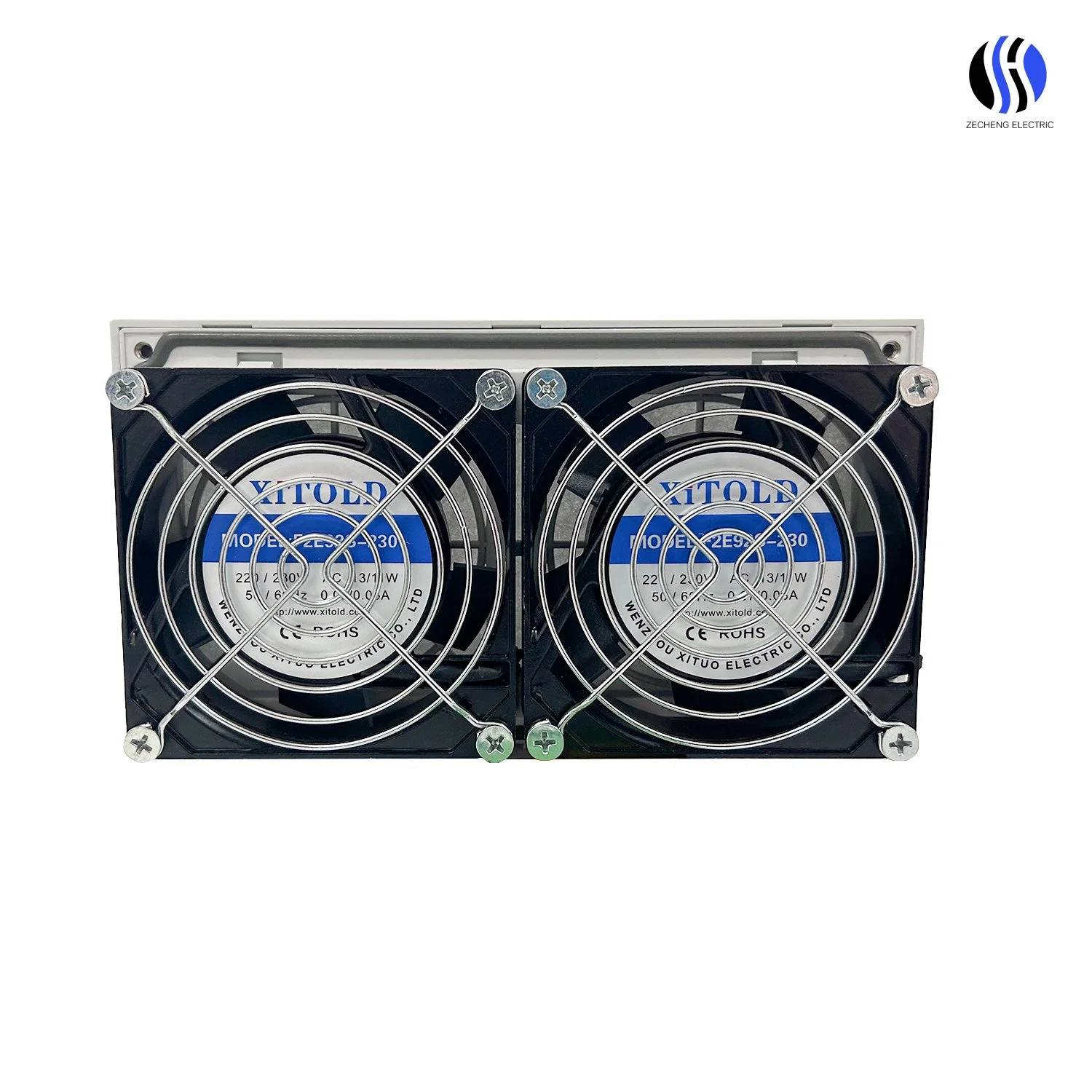 CE RoHS Hole Size 210.5*116.5mm Ventilation System Fan Filter 230V 115V 120m3/H Cabinet Fan with Filter