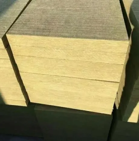 Sound Insulation Basalt Aluminum Foil Thermal Insulation Rock Wool Board