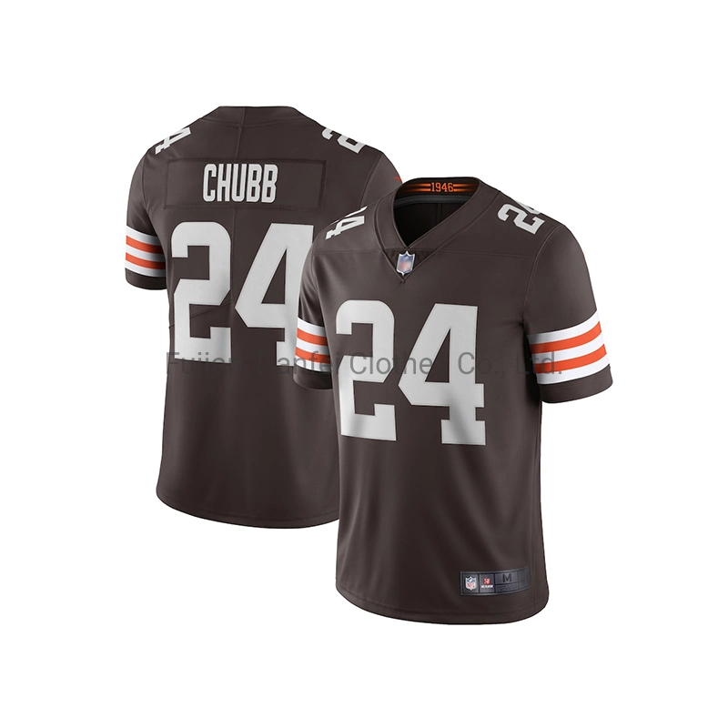 Custom Football Shirt 100% Polyester 24# Chubb Football Jersey