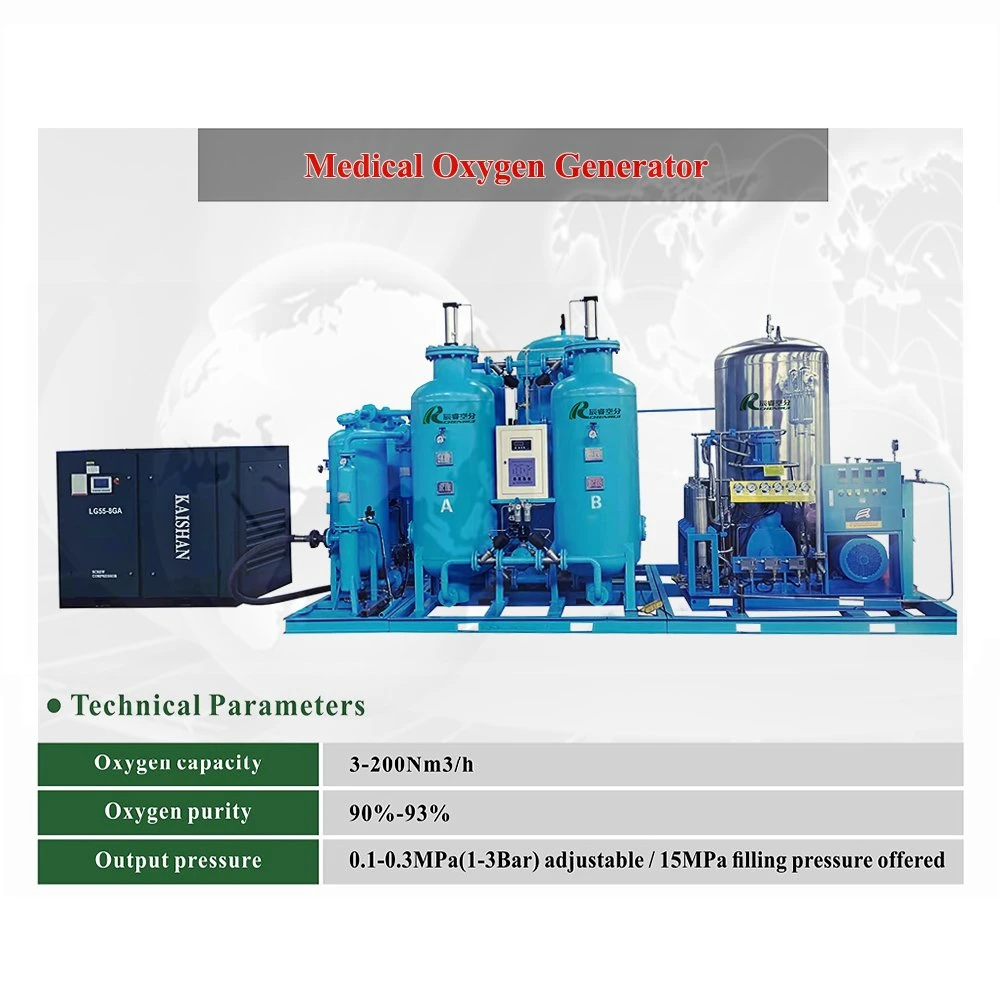 Chenrui Oxygen Filling Machine Gas Oxygen Plant Medical Oxygen Generator