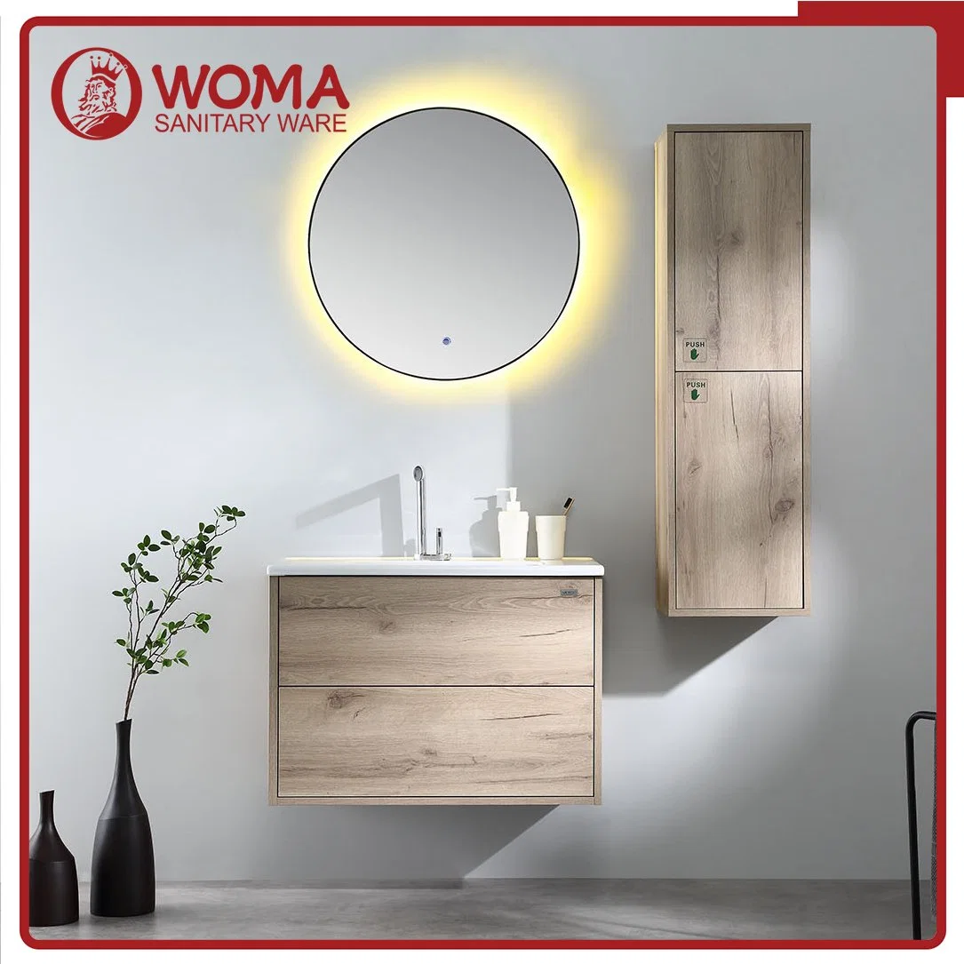 Woma 31.5 Inch Solid Wood Project Design Bathroom Cabinet (W1013B)