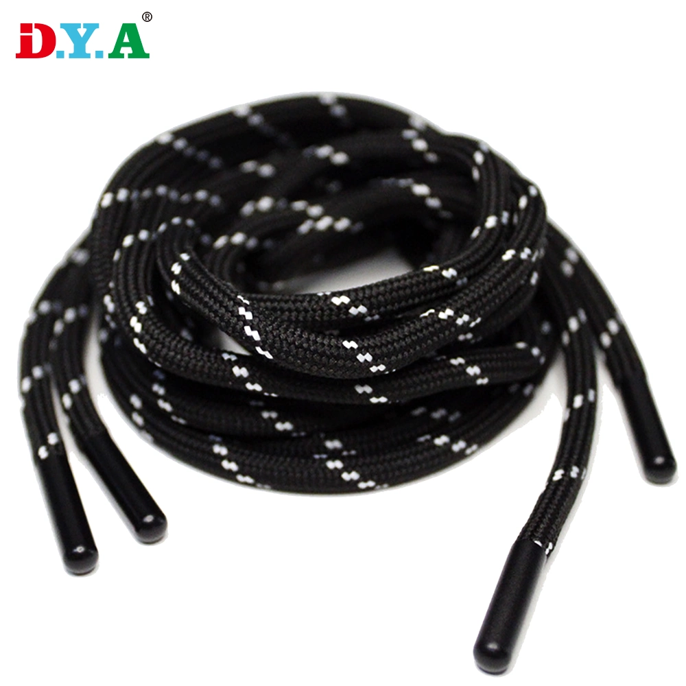 Custom 5mm DOT Jacquard Polyester Drawcord Hoody Drawstring Cord for Garment Accessroies