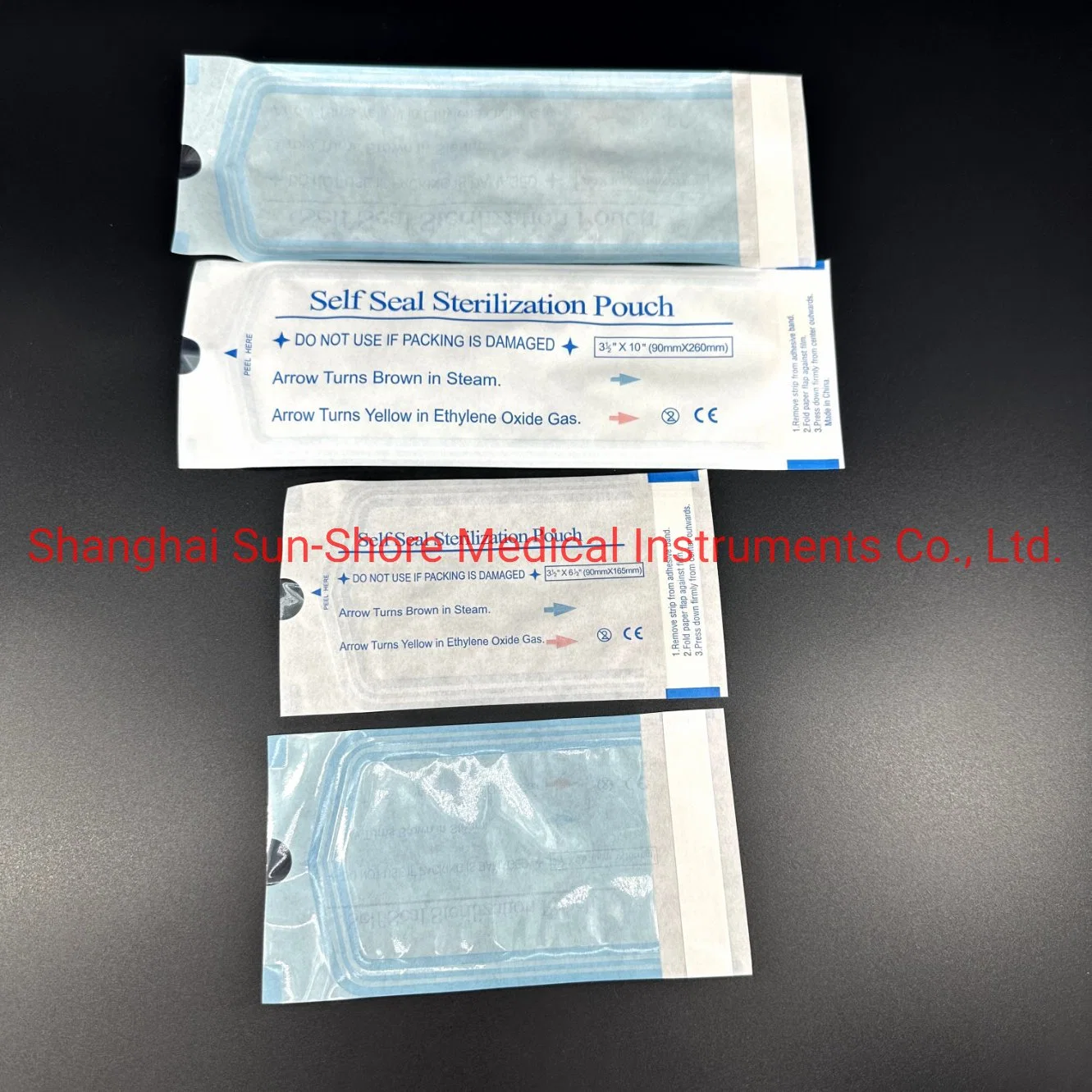 Self Seal Autoclave Sterilization Pouches, Medical Dental Sterilization Pouch Self-Sealing Bag