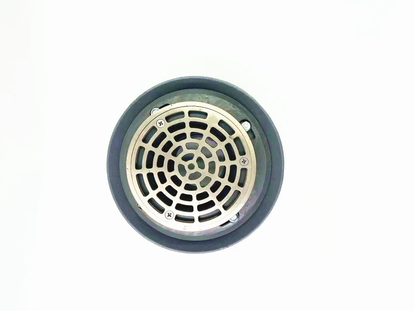 Floor Drain with Nickel Bronze Ring Strainer