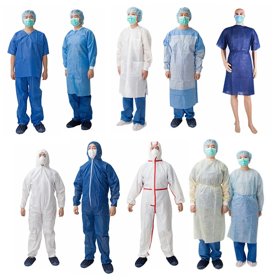 Canmax Disposable Coverall Protection Clothes Clean Room Isolation Gown Waterproof Work Suit Clean Room Suit