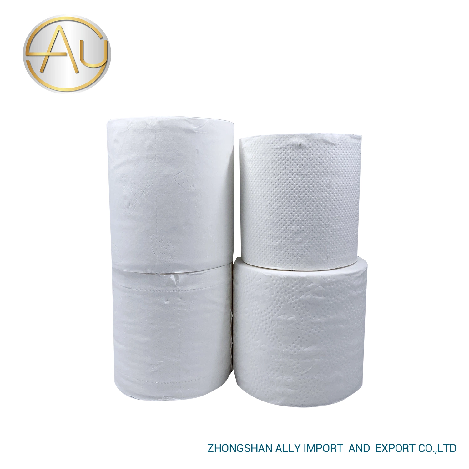 Eco-Friendly Stock Economic Wood Pulp Toilet Paper 3ply Hand Tissue Paper