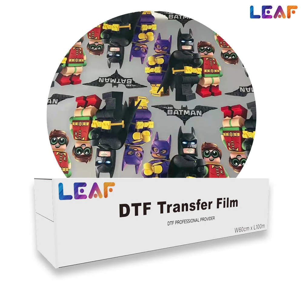 Textiles MSDS Leaf Printign Powder Dtf Printing Ink Transfer Film with Good Service