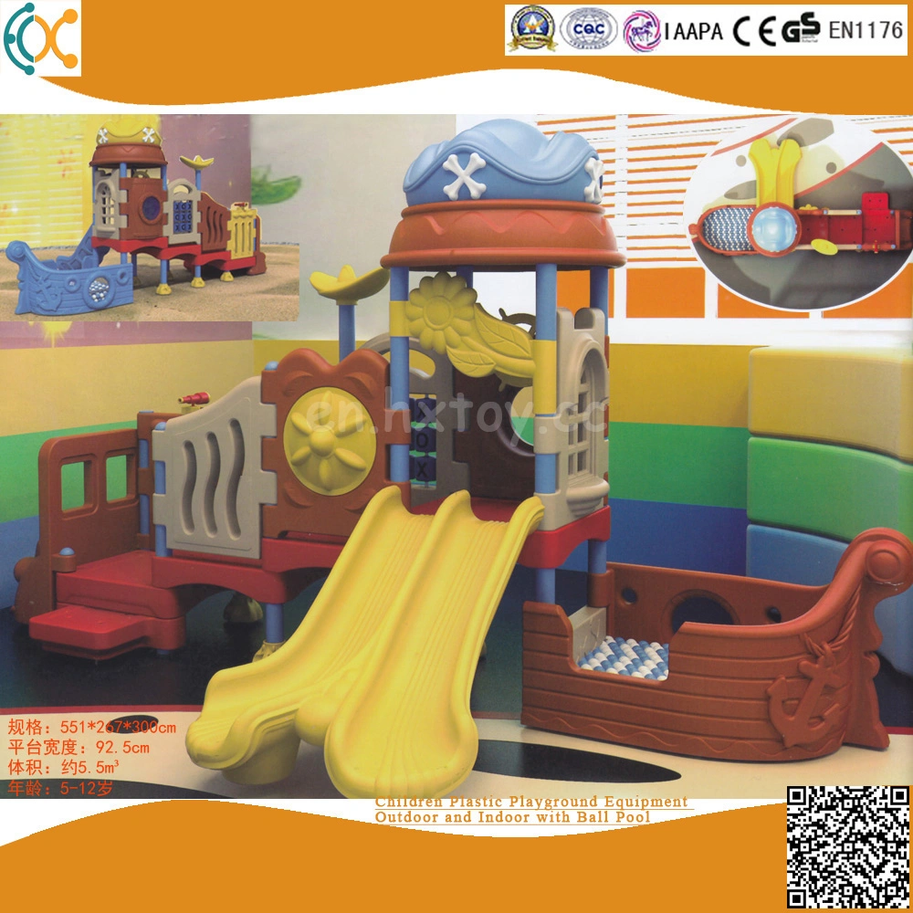 Kinder Plastic Playground Equipment Outdoor und Indoor mit Ballpool
