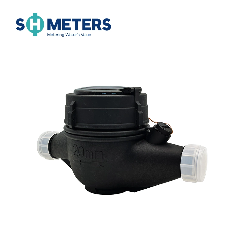 High Pressure DN15~DN50 Class B Multi Jet Dry Type Plastic Water Meters