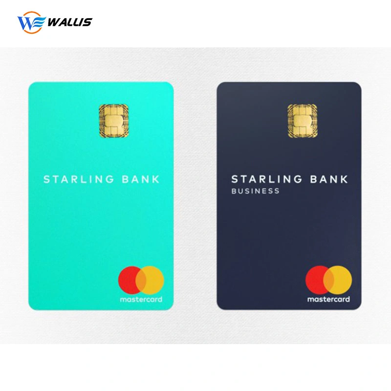 Factory Custom Color Printing Plastic Bank Size Recycled PVC RFID Smart IC Chip Credit Bank Card