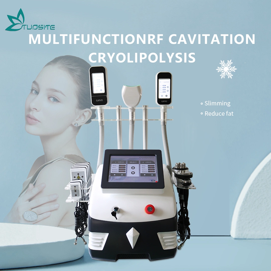 Laser Cavitation Cryolipolysis 360 Cryotherapy 5 in 1 Fat Freeze Machine