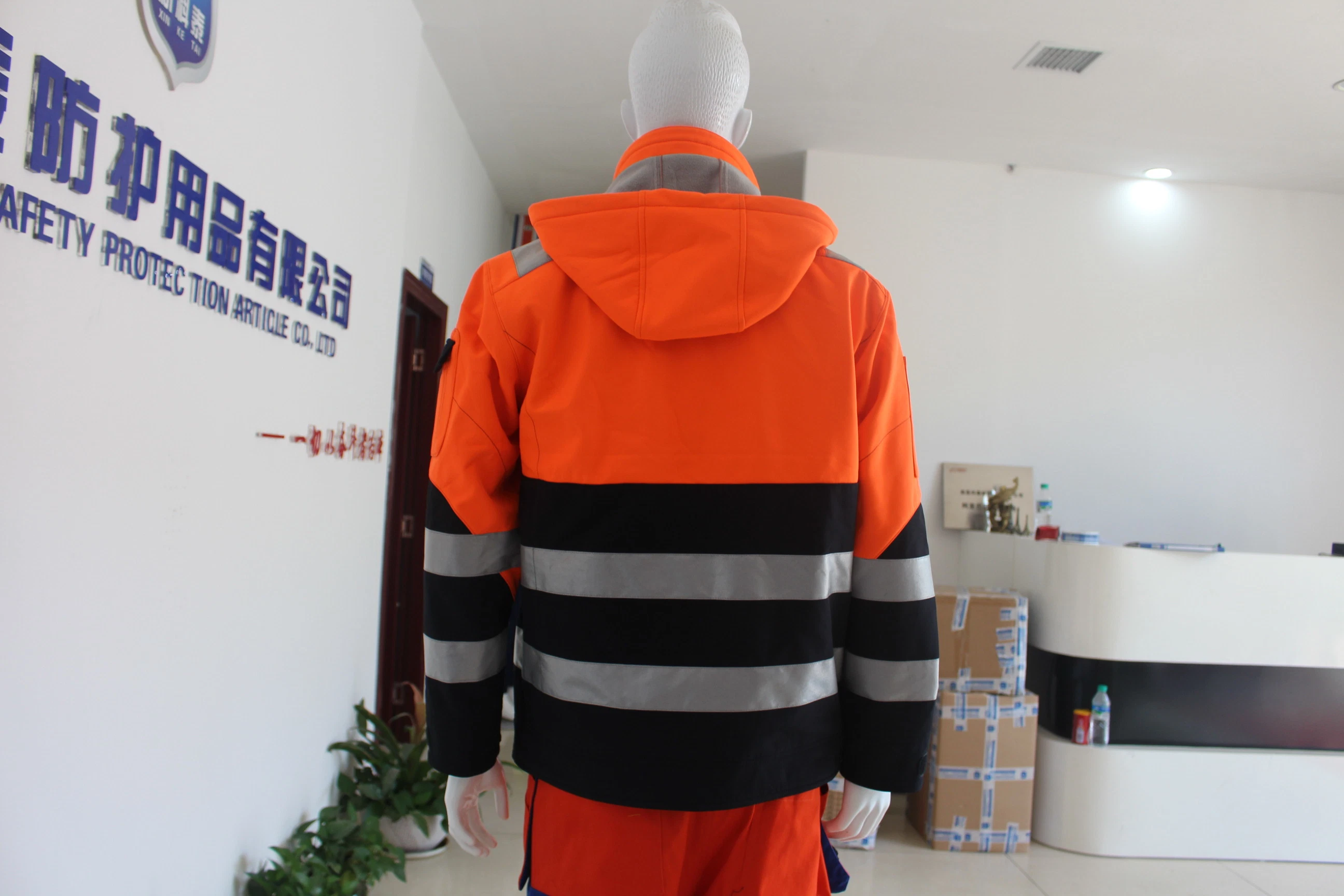 Highway Worker Suits Safety Orange Wear Rough Workwear Overall Workwear