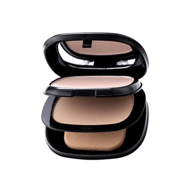 Vente chaude face étanche Double couche de poudre compacte de maquillage