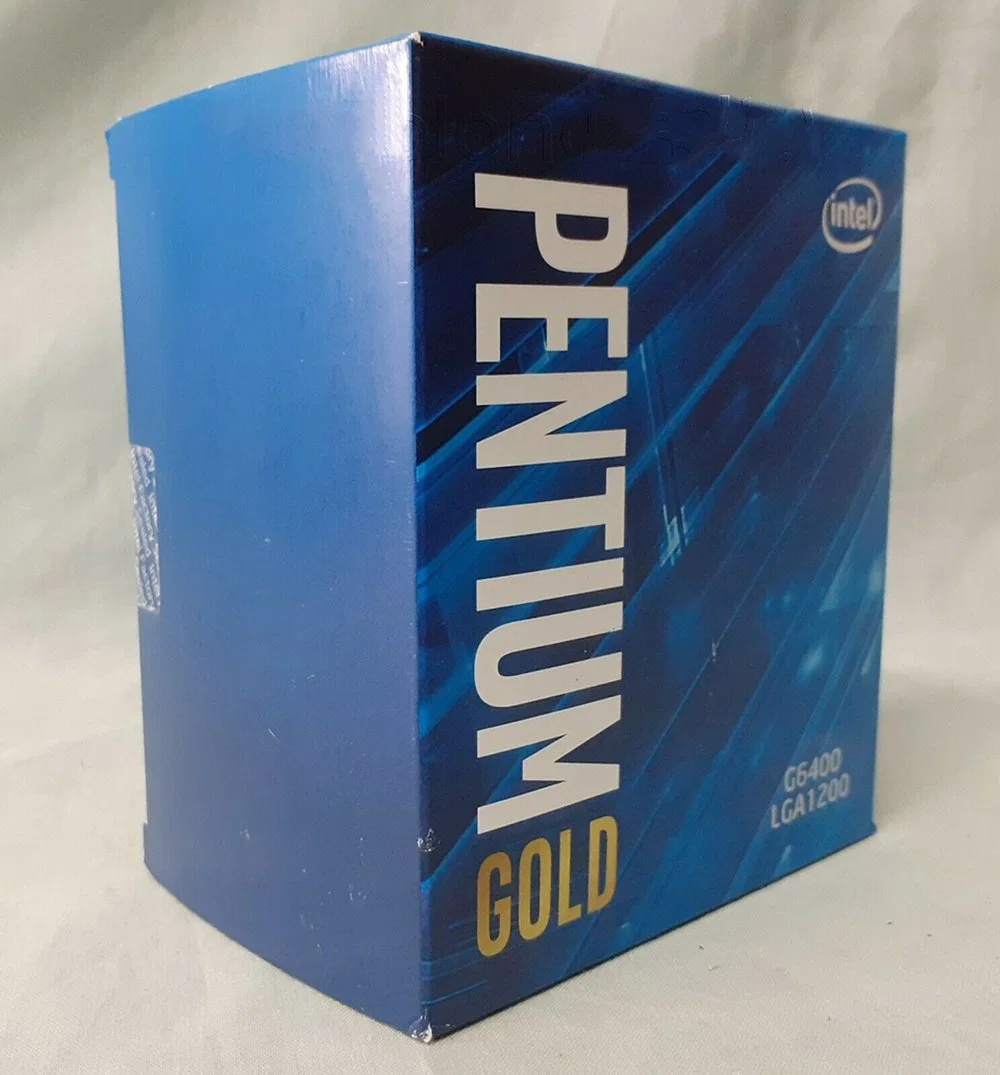 Intel Pentium Gold G6400 Desktop Processor 2 Cores 4.0 GHz LGA1200 Computer CPU