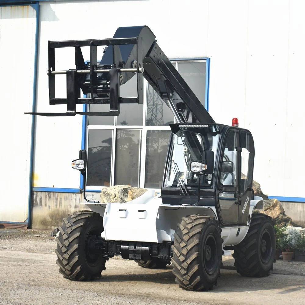 China Made Durable Quality Material Handling Telescopic Boom Forklift Small Telehandler with CE Telescopic Boom Handler for Sale in European Market