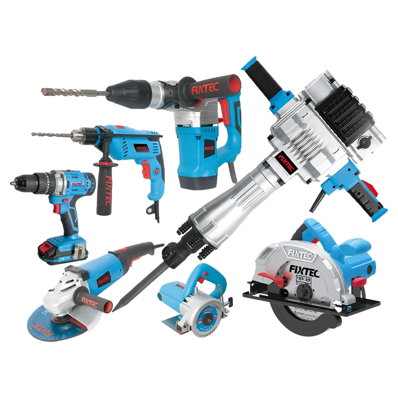 Fixtec Wholesale Ready Stock Electric Tools Cordless Power Tools Impact Hammer Drills