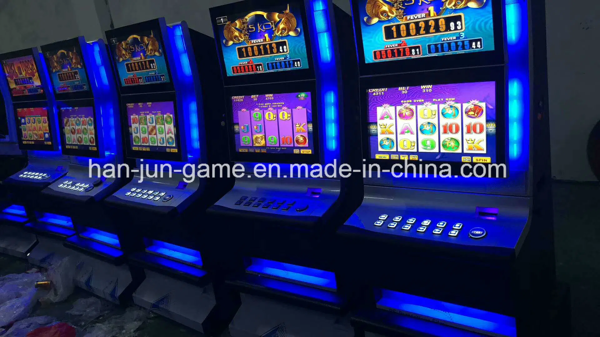 Multi Game 10 in 1 Slot Game Machine Video Game Machine