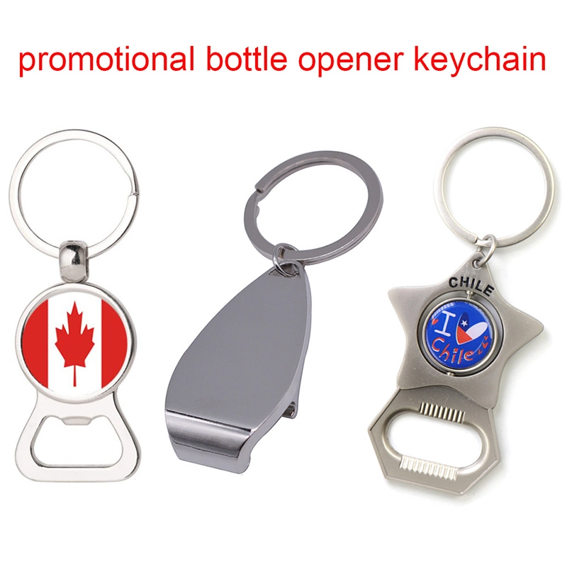 Factory Custom Made Antique Plated Metal Alloy Keyring Manufacturer Customized Fashion Ornament Bespoke Skull Shaped Bottle Opener Keychain