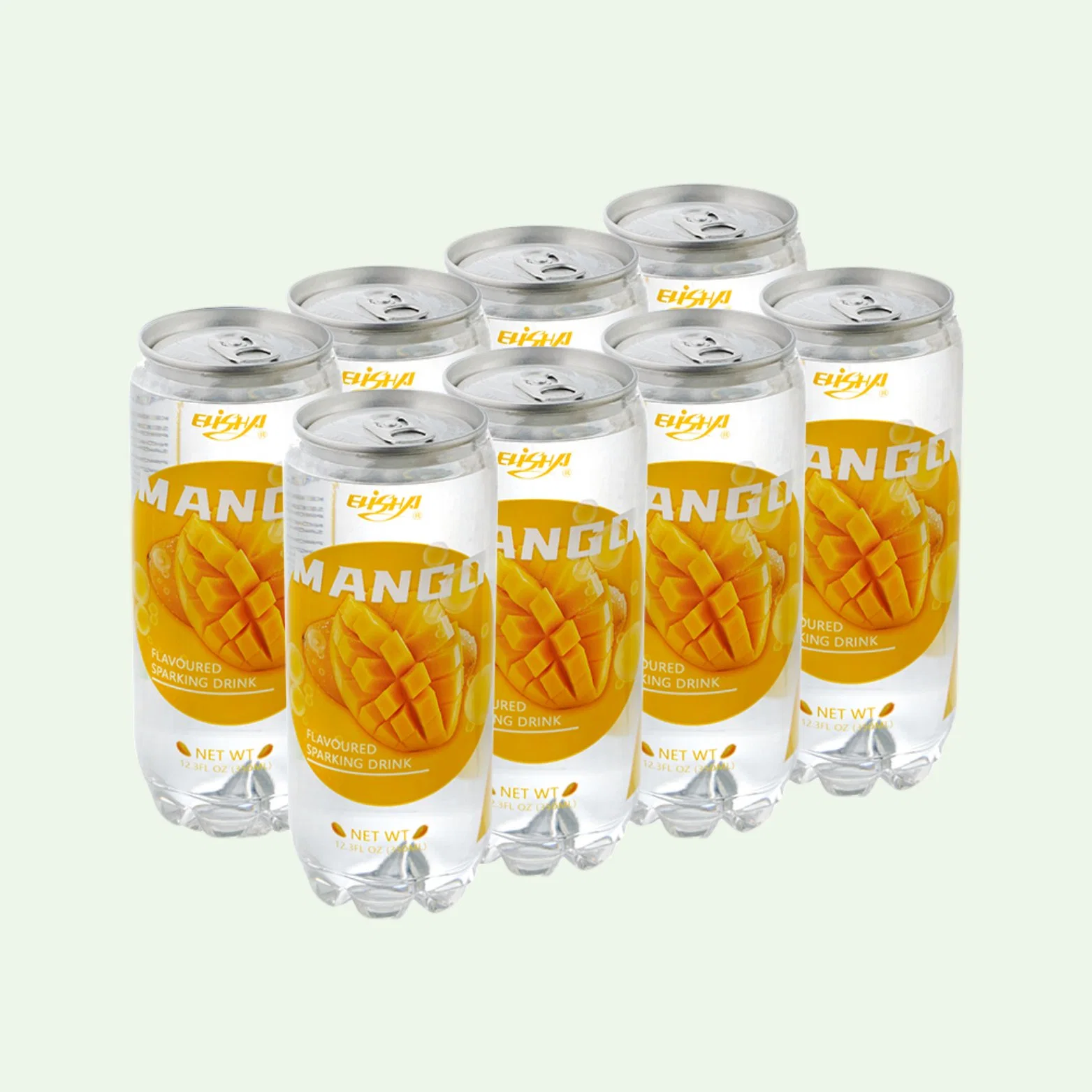 French Natural Sweet Private Label 350ml Mango Flavor Beverage