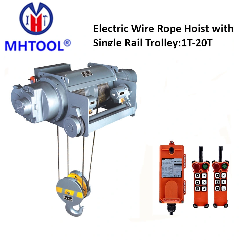 Mhtool 10t Electric Hoist for Lift Construction by Cargo Elevators