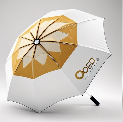 Straight Promotional Folding Waterproof EVA Printed Advertising Umbrella