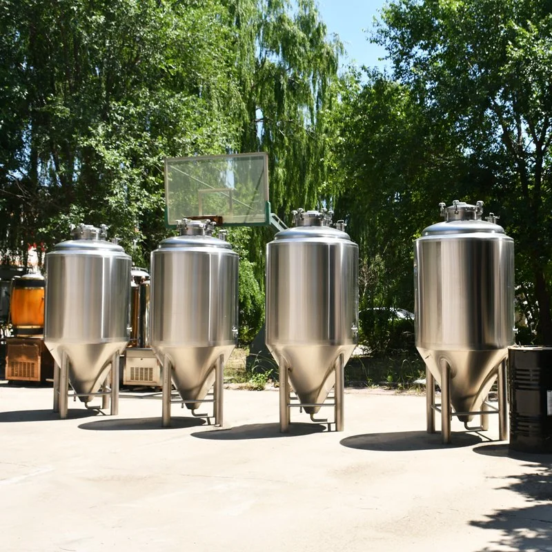 Pressure Jacketed Unitanks Conical Cooling Tank Beer Fermentation Vessel