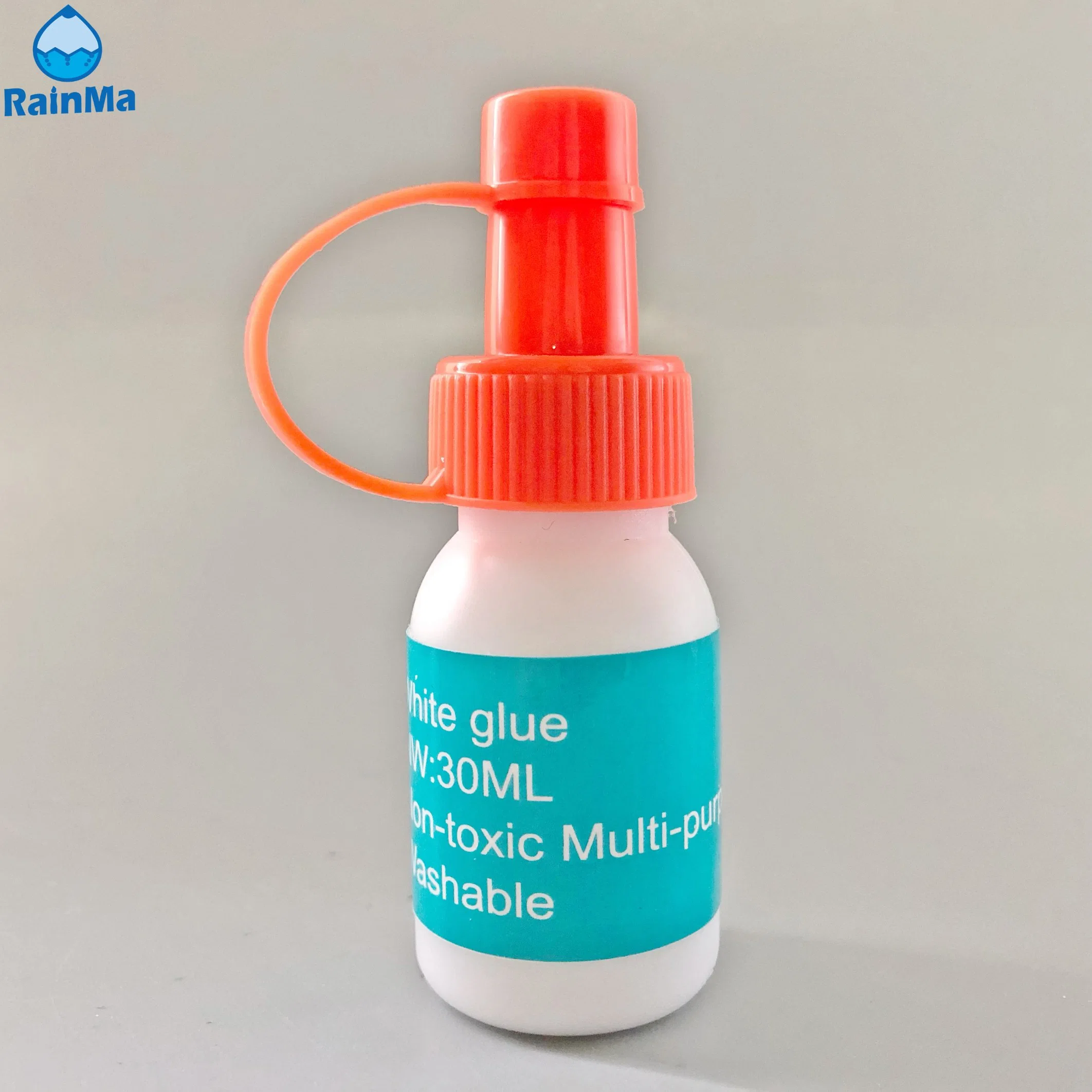 30ml lavable Multiusos pegamento blanco con logotipo personalizado