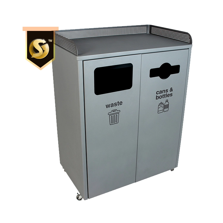 Waste Bin Papelera De Basura Poubelle открытый мусорные корзины