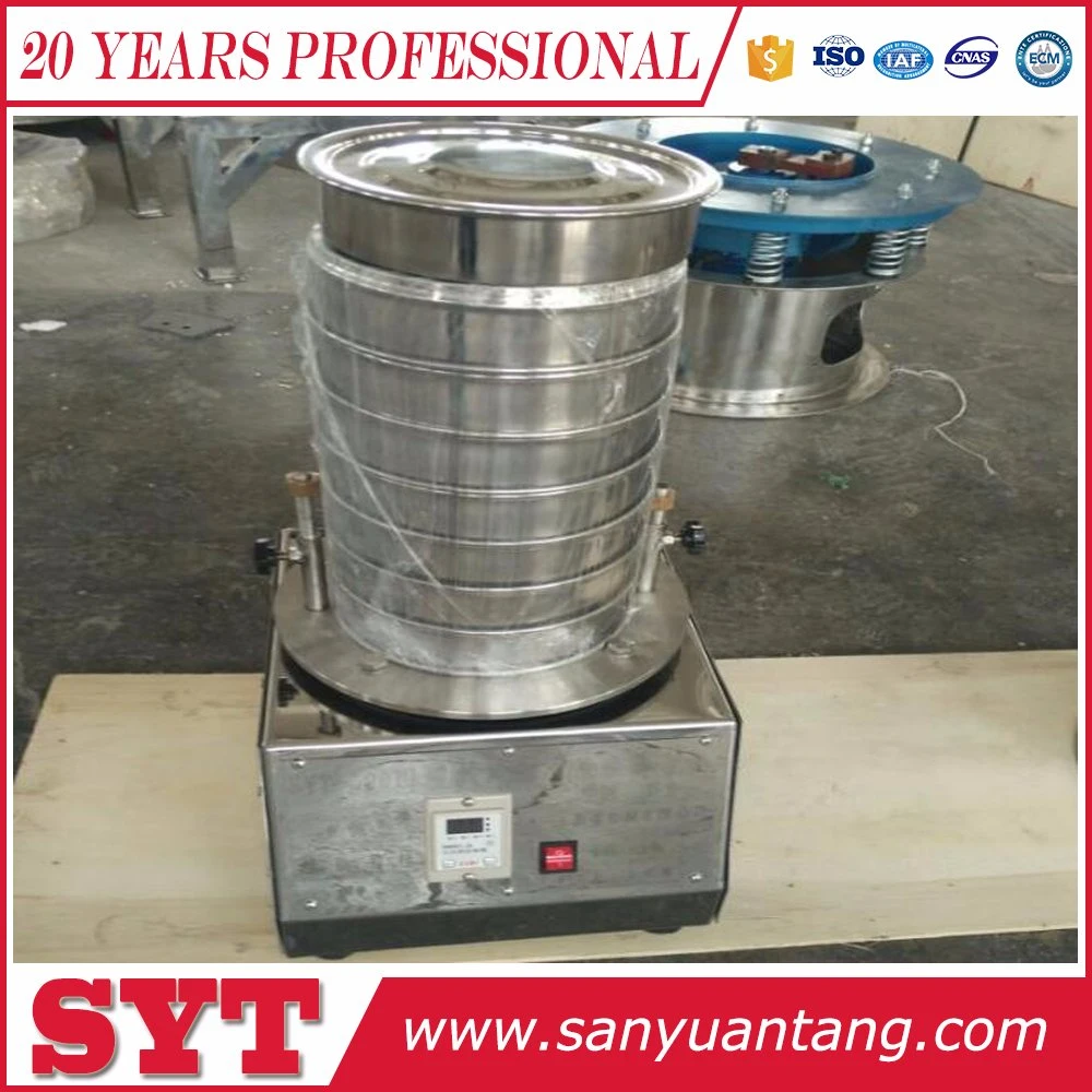 Laboratory Vibrating Sieve Testing Separator Machine