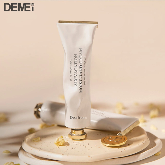 50ml Professional Manufacture Printed Aluminum Tube Metal Cosmetic Packaging Tubes for Hand Cream Aluminum Tube