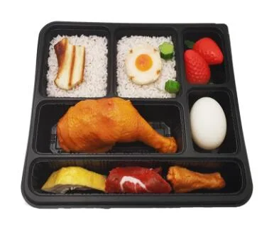 Disposable Compartment Blister Takeaway Plastic Lunch Container Storage Box