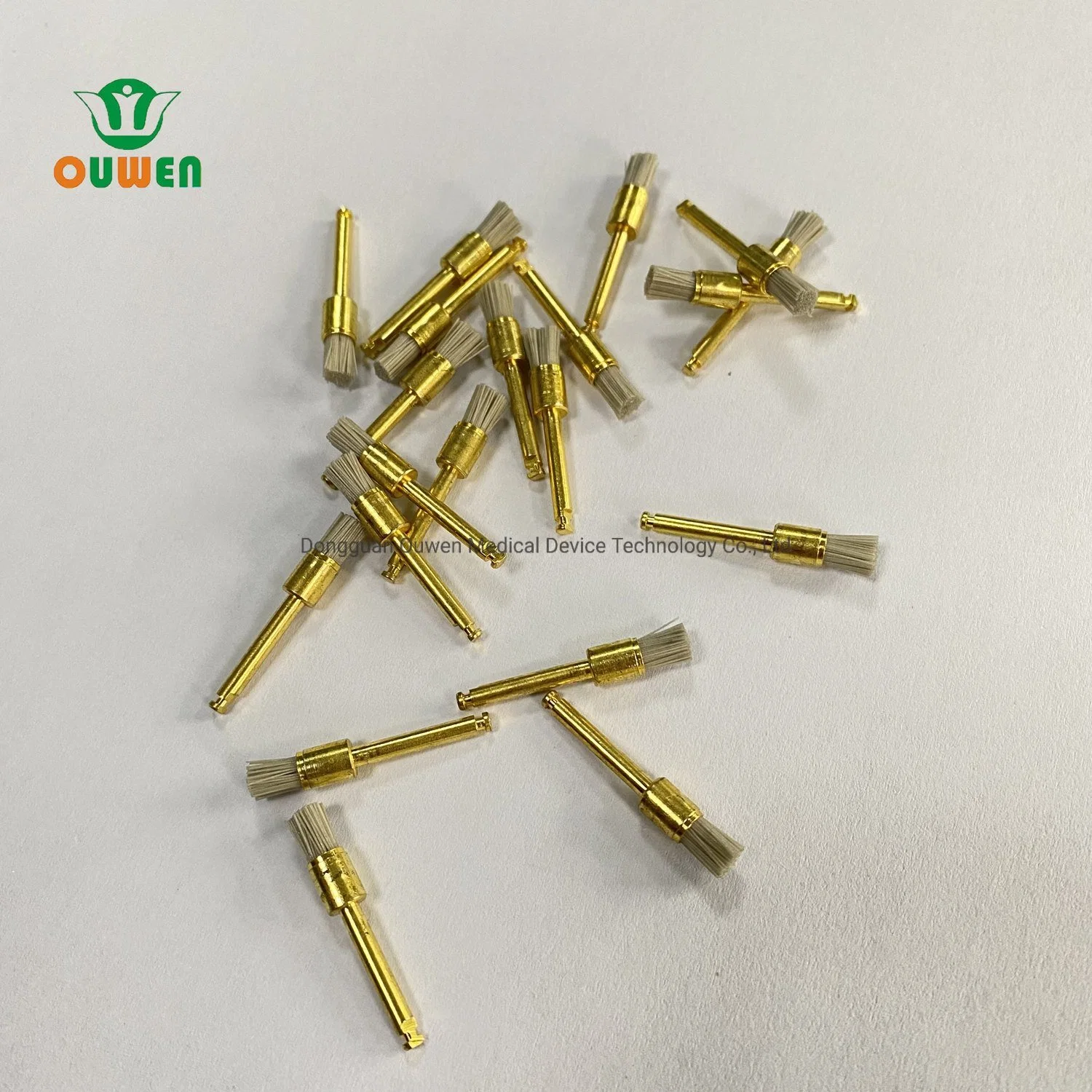 Dental Polishing Alumina Material Latch Flat Bowl Teeth Prophy Brushes