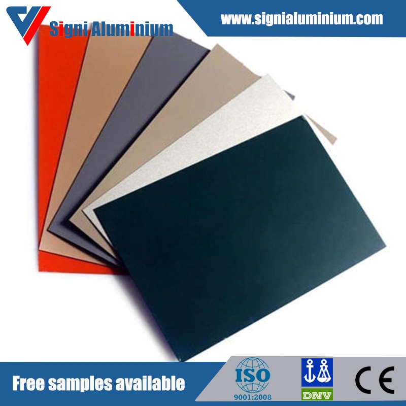 Roller Coating PVDF Aluminium Sheet 8011, 5052