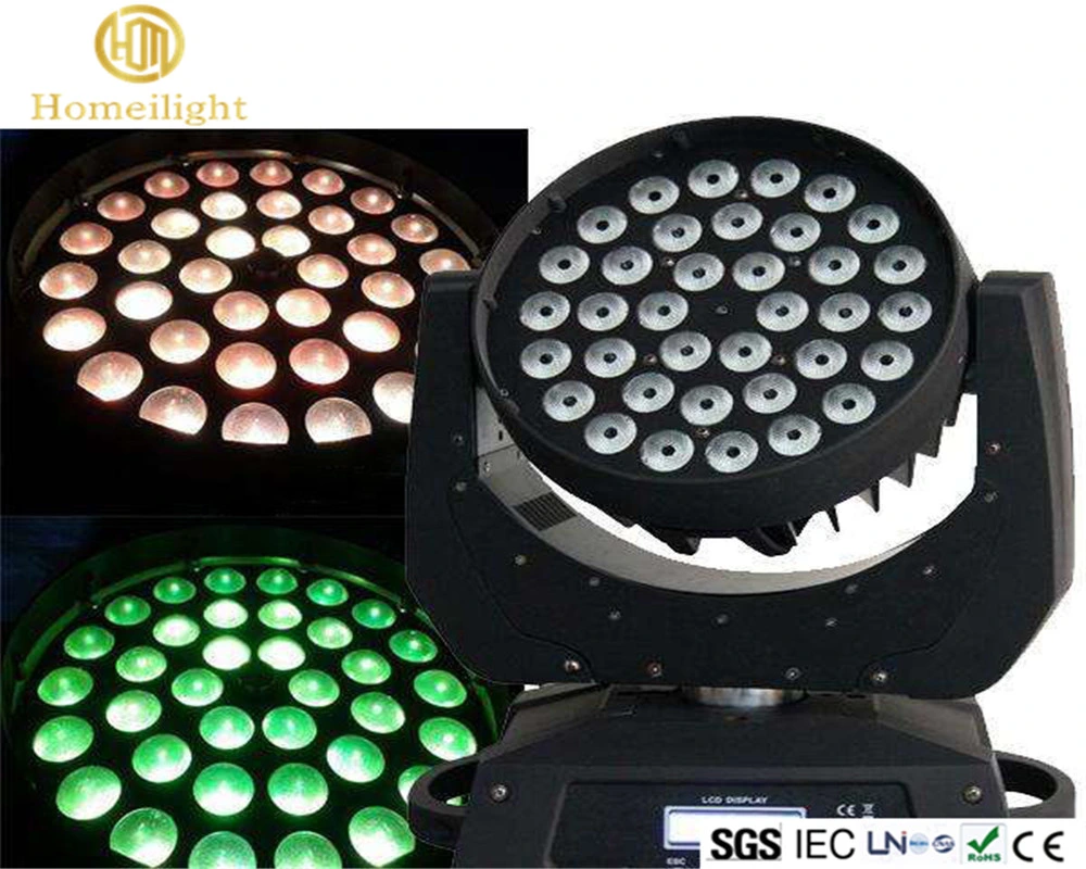 Zoom Beam 36 12W LED Mini Wash Moving Head