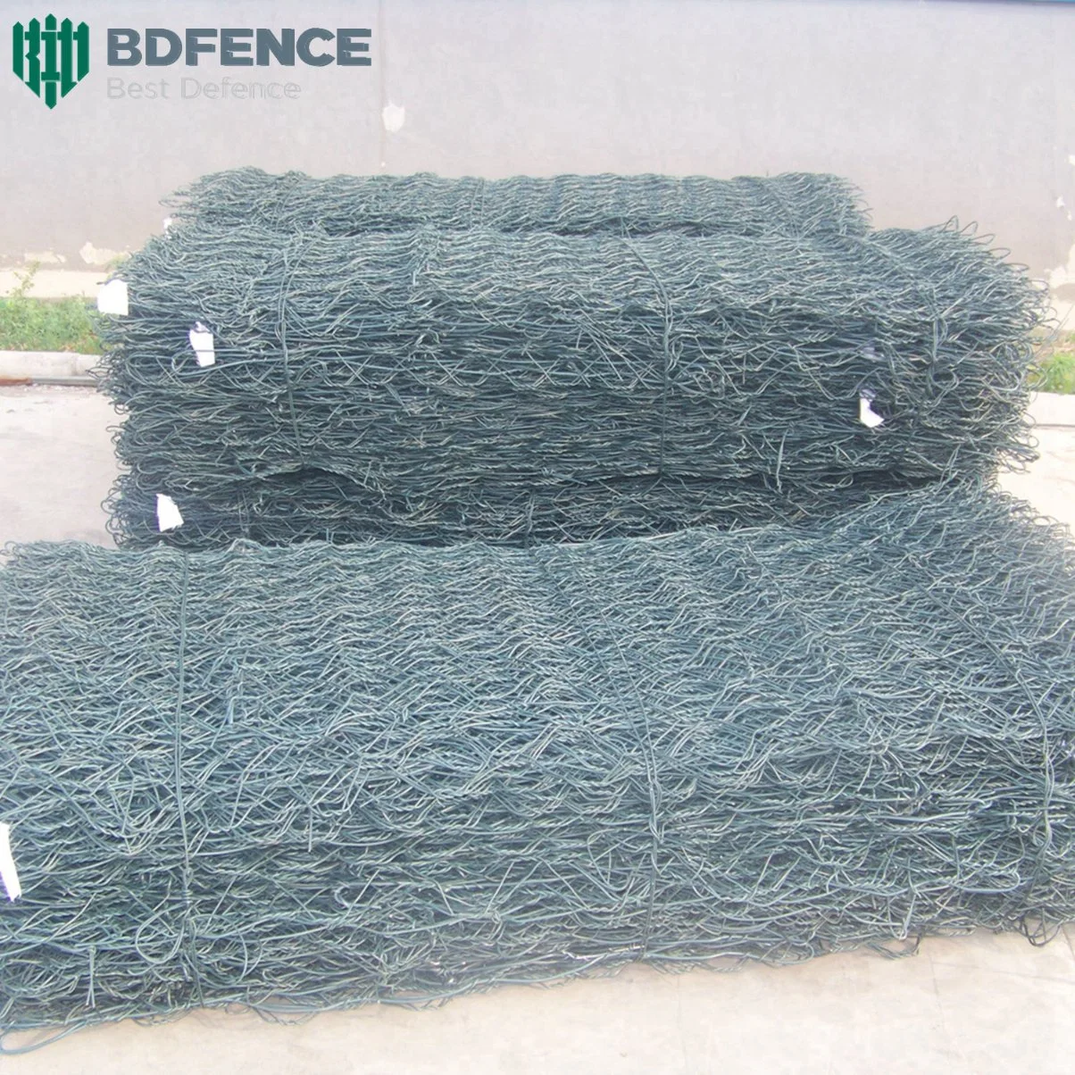 2.0-4.0mm Hexagonal Bd Fence Tray + Plastic Film Welded Shengxiang Woven Gabion