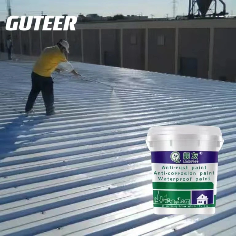 Highly Weatherable Industrial Waterborne Paints for Steel Structures with Metal Surfaces 20kg