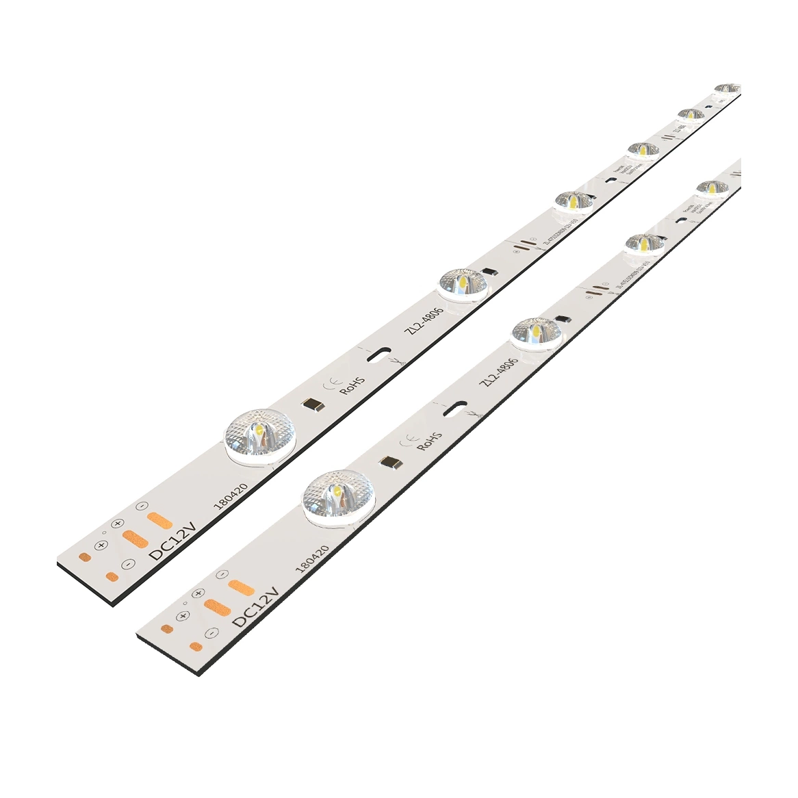 Optische Linse 175degree 24V 12V DC LED-Lattice-Leiter Licht Für 8-15cm Werbung Leuchtkasten