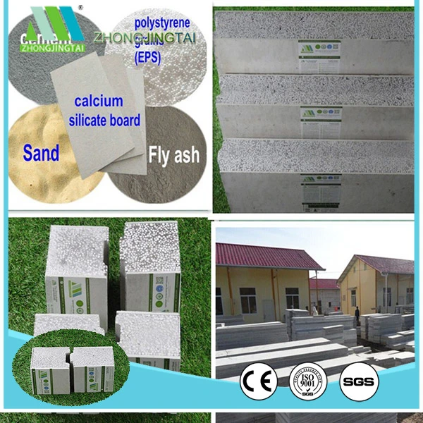 Concrete Partion Sound/Fire/Water/Proof Sandwich Wall for Construction