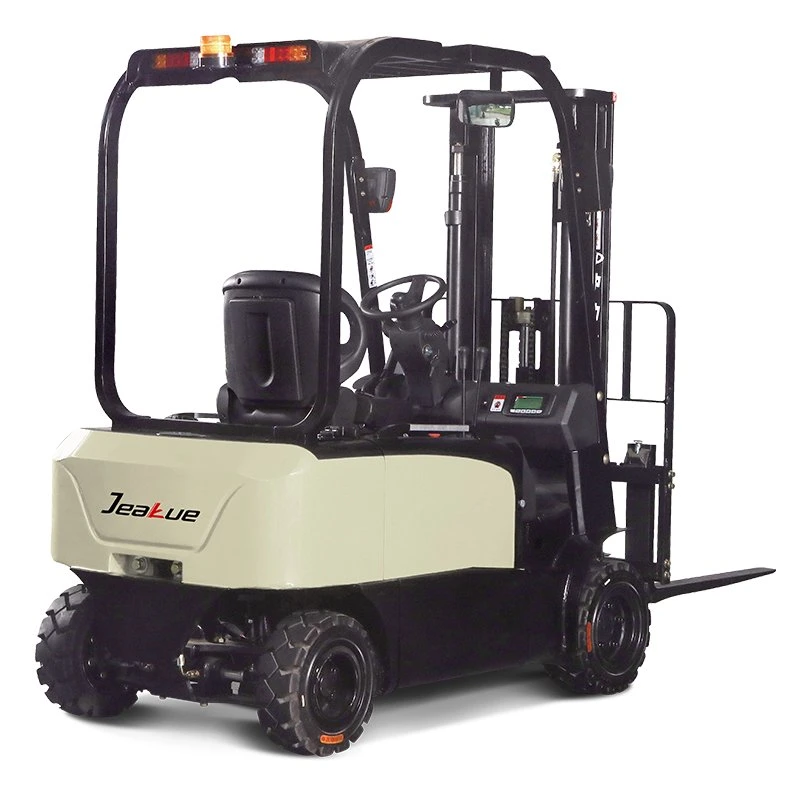 Competitive Price New 2000kg Four Wheel Full Electric Counterbalanced Weight Forklift Used in Warehouse