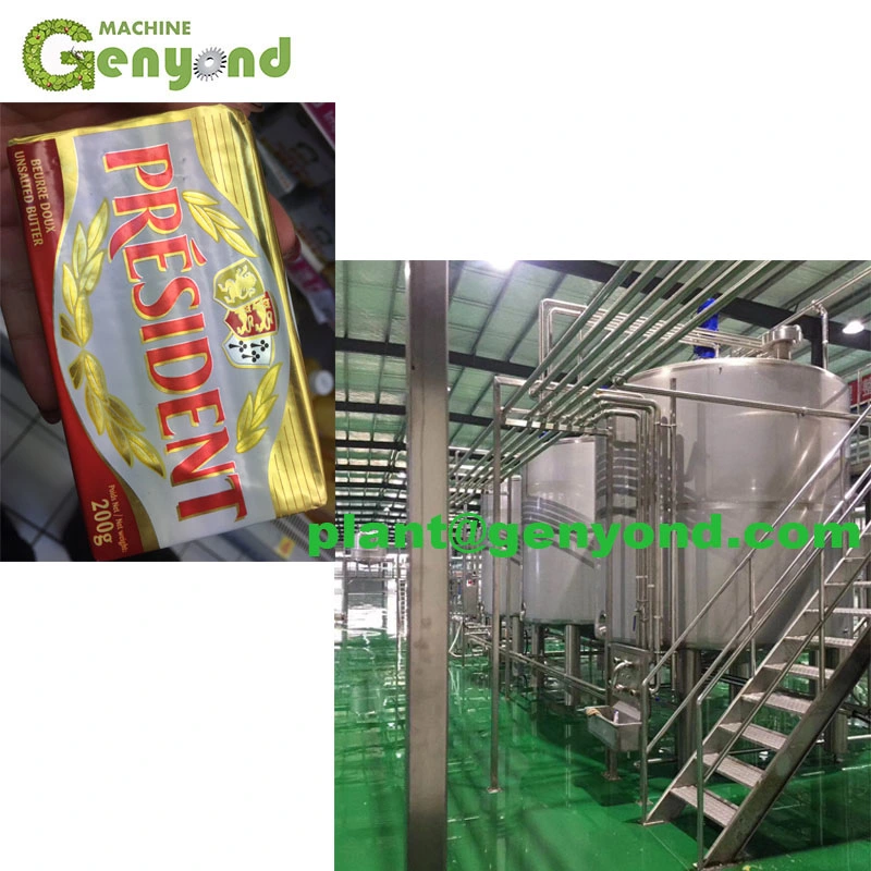 1 Ton Per Hour Dairy Butter Making Machine