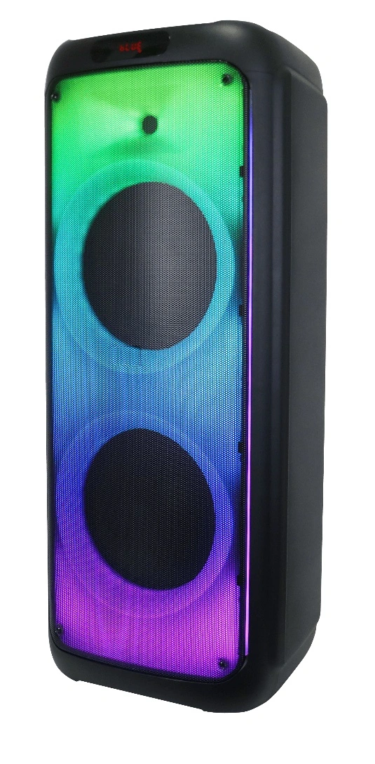 El doble de 12 pulgadas altavoz Bluetooth Audio de la luz de la llama RGB Conexión inalámbrica altavoces estéreo de OEM