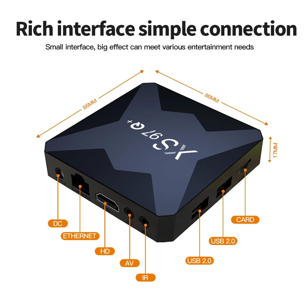 Cheapest 2023 New H313 4K Smart Internet Android TV Box IPTV