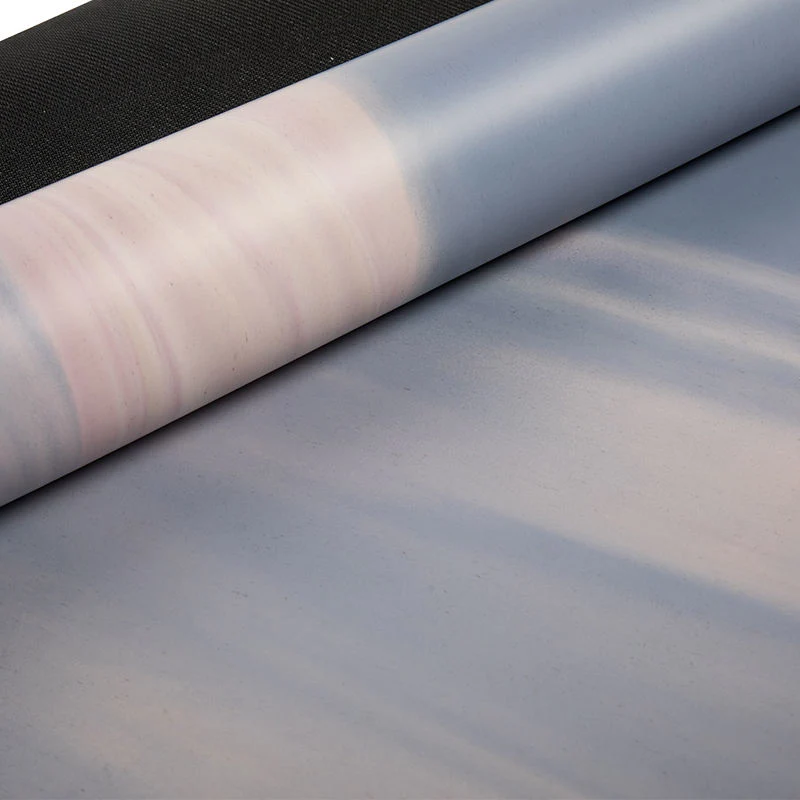 Новый водонепроницаемый резиновый коврик Yoga из полиуретана с текстурированной поверхностью