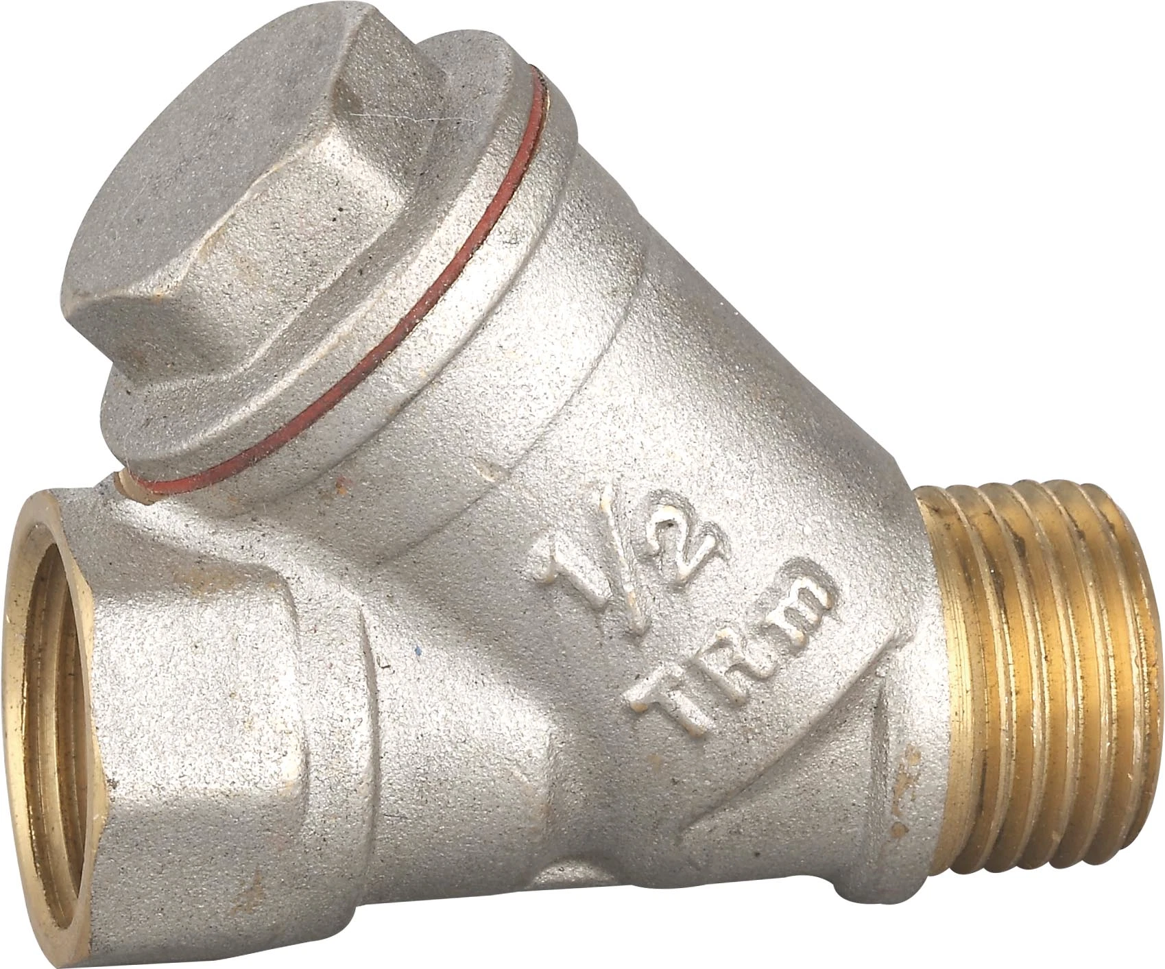 Messing 3/4" Innengewinde, Y-förmiges Filterrohr für Sieb Anschlüsse Adapterstecker für Wasserölabscheidung